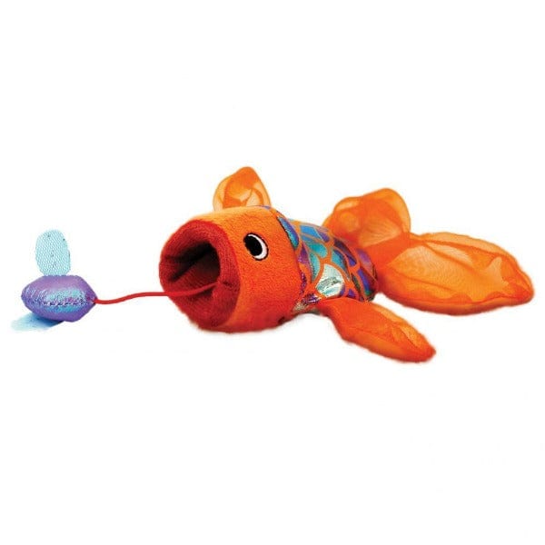 KONG Crackles Gulpz Interactive Cat Toy for Indoor Play - Crinkly Sound & Fun Textures to Stimulate Your Feline (Great for Solo Play & Bonding Time)