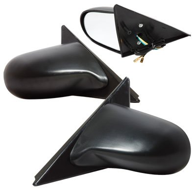 SPN Style Power Side Mirrors for 1994-2001 Acura Integra Hatchback - Replacement Auto Mirrors with Adjustable Glass (Perfect for Street Racing & Car Upgrades)
