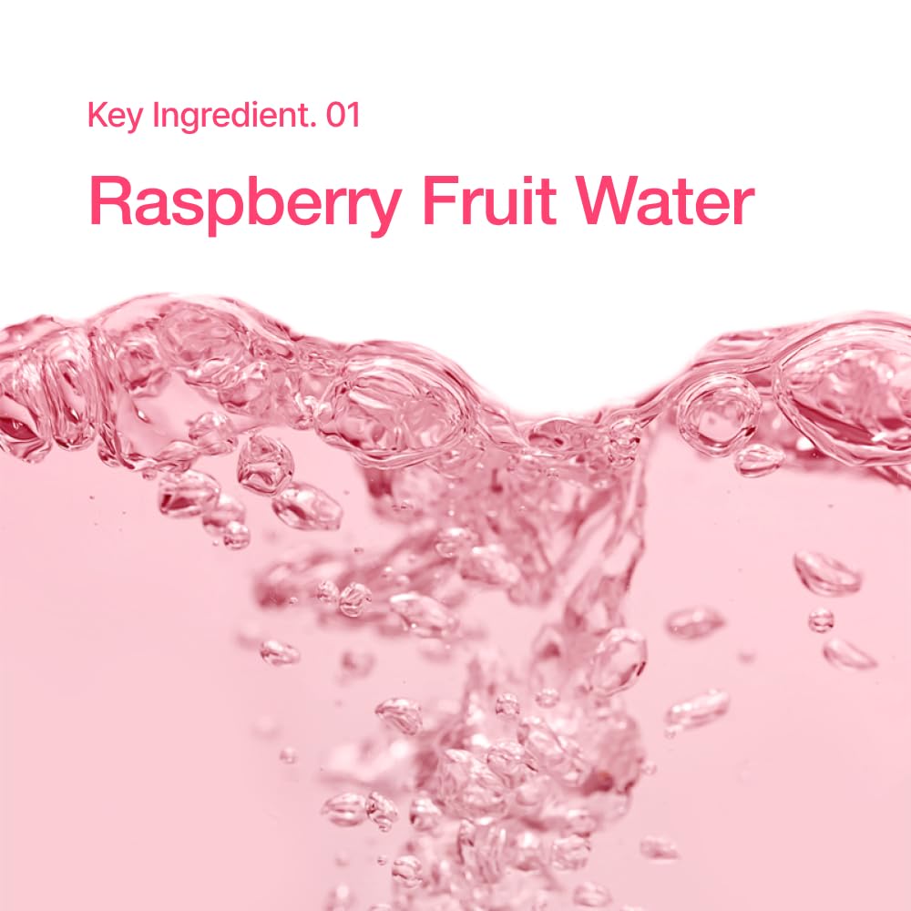 Raspberry Salicylic Acid Face Wash - Gentle Foam Cleanser for Sensitive Skin | Korean Skincare