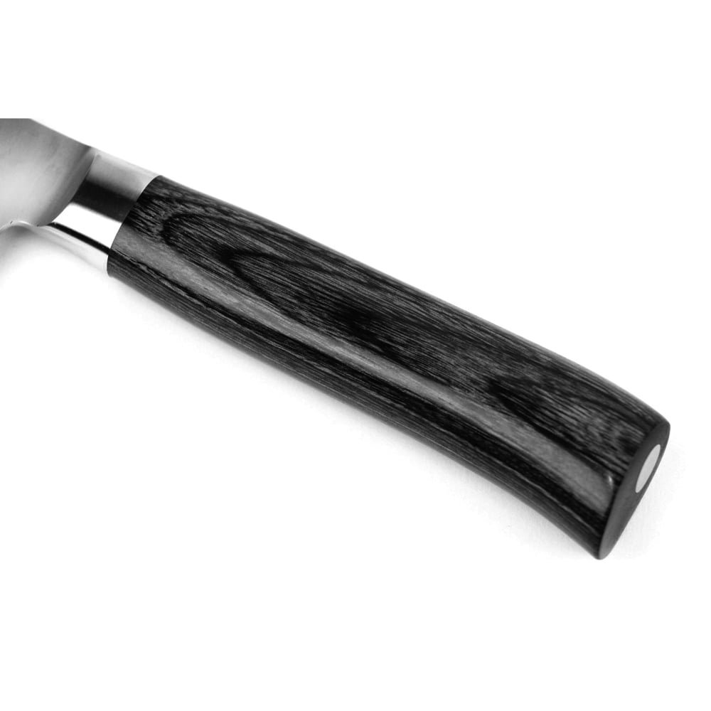 Premium San Tsubame 9-inch Micarta Hammered Bread Knife - Japanese High Carbon Steel Blade for Sourdough, Baguettes & Artisan Loaves - Perfect for Bakeries, Home Chefs & Bread Lovers