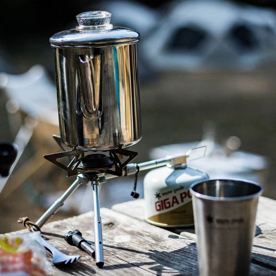 Portable Bipod Stove for Camping, Hiking & Backpacking - Lightweight Outdoor Cooking Stove for Picnics, BBQ & Emergency Preparedness