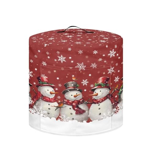 Kawaii Snowman Red