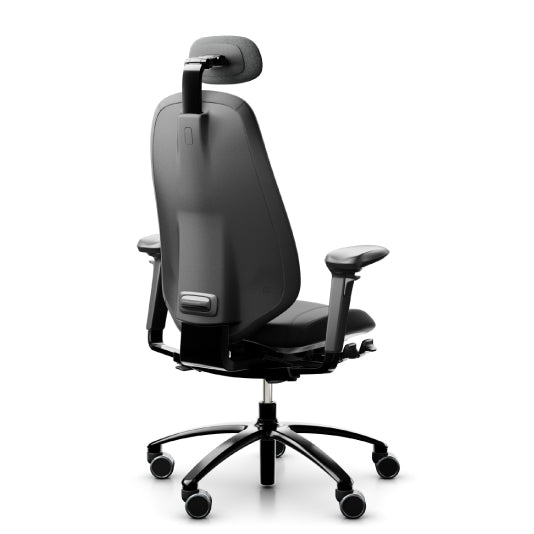 Ergonomic Adjustable Mid Back Task Chair RH Mereo 300 - Home Office Desk Chair with Lumbar Support for Comfortable Working & Studying