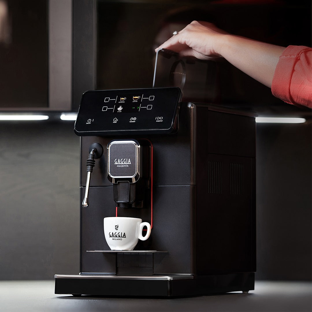Gaggia Magenta Plus Semi-Automatic Espresso Machine - Premium Home & Office Coffee Maker for Barista-Quality Drinks | Perfect for Cappuccino, Latte & Espresso Lovers
