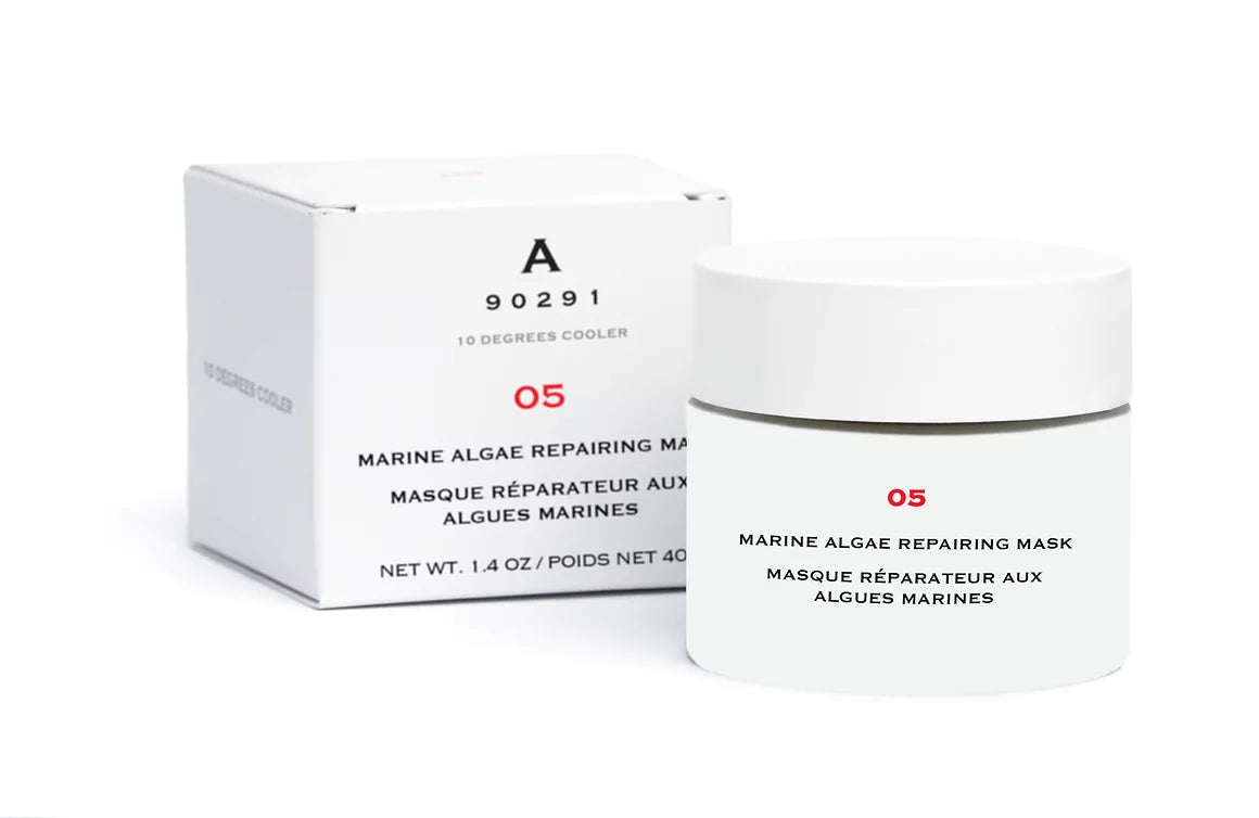 05 Marine Algae Repairing Mask - Deep Hydrating & Anti-Aging Facial Treatment for Dry Skin - Perfect for Spa Night & Post-Sun Care