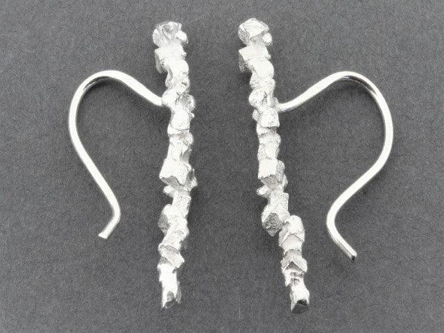 Druzy Post Earrings in Sterling Silver | Elegant Stud Earrings for Women | Perfect for Everyday Wear & Special Occasions