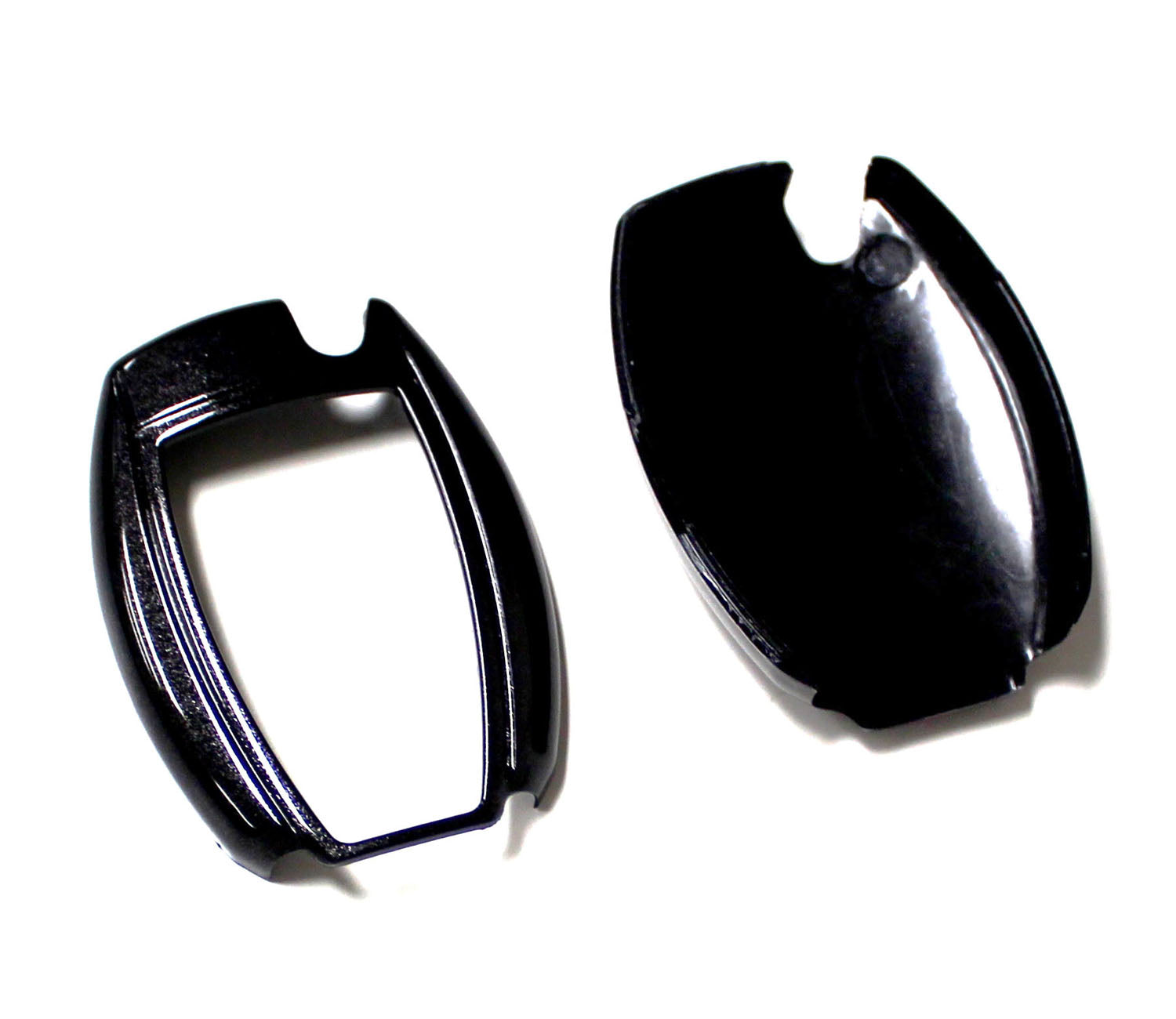 Premium Glossy Black Replacement Smart Key Fob Shell for Mercedes C-Class, E-Class, S-Class, M-Class - Exact Fit, Durable Protection (Perfect for Key Replacement, DIY Repair & Enhanced Vehicle Security)