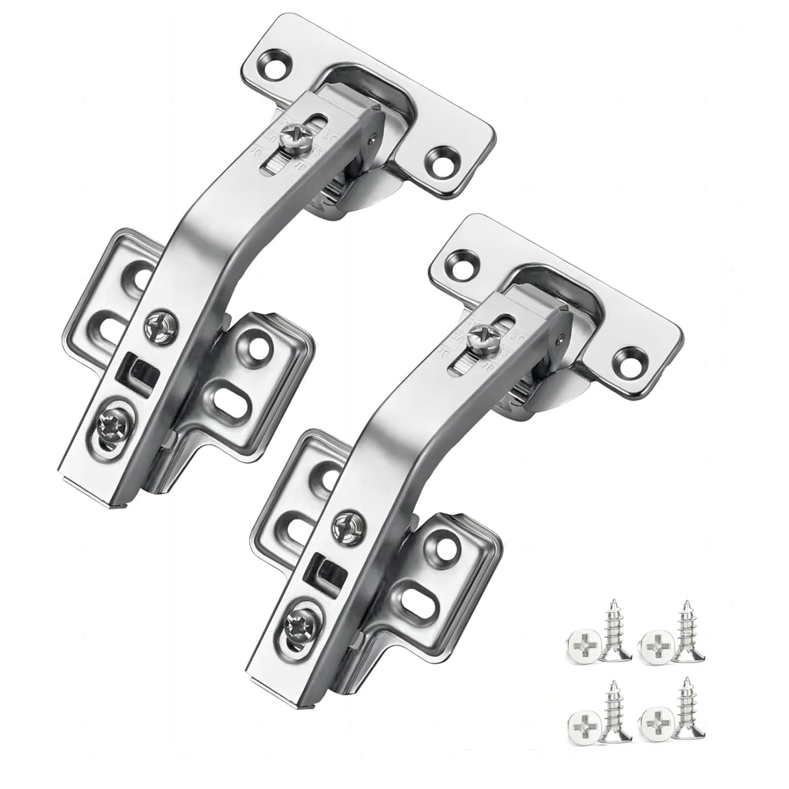 135° Lazy Susan Cabinet Organizer Hinges - 2 Pack Corner Cabinet Door Hinges for Kitchen Cabinet Replacement | Perfect for Corner Cabinets, Lazy Susans & Space-Saving Storage Solutions