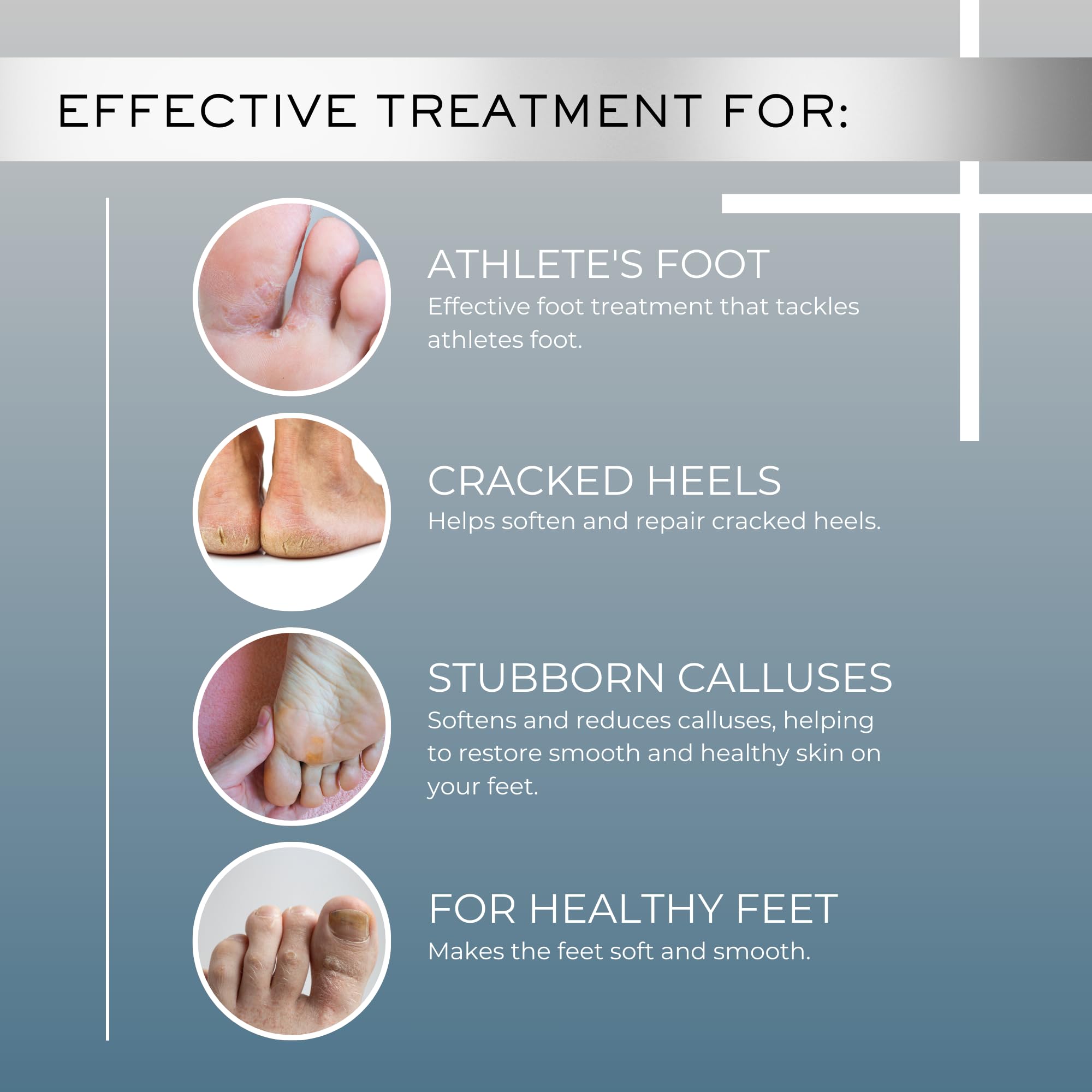 BIOpH+ Footcare 500g - Antifungal Foot Soak for Spa & Bath - Treats Athlete's Foot, Cracked Heels & Calluses - Natural Foot Treatment for Relaxation & Hygiene - Perfect for Home Spa & Pedicure Care