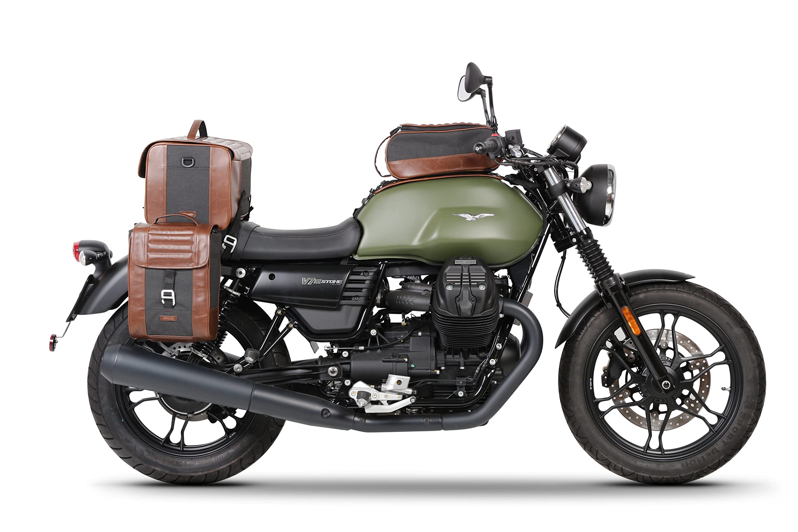 Shad M0V787SR SR Side Bag Holder for Moto Guzzi V7 821 - Motorcycle Luggage Carrier for Touring & Commuting