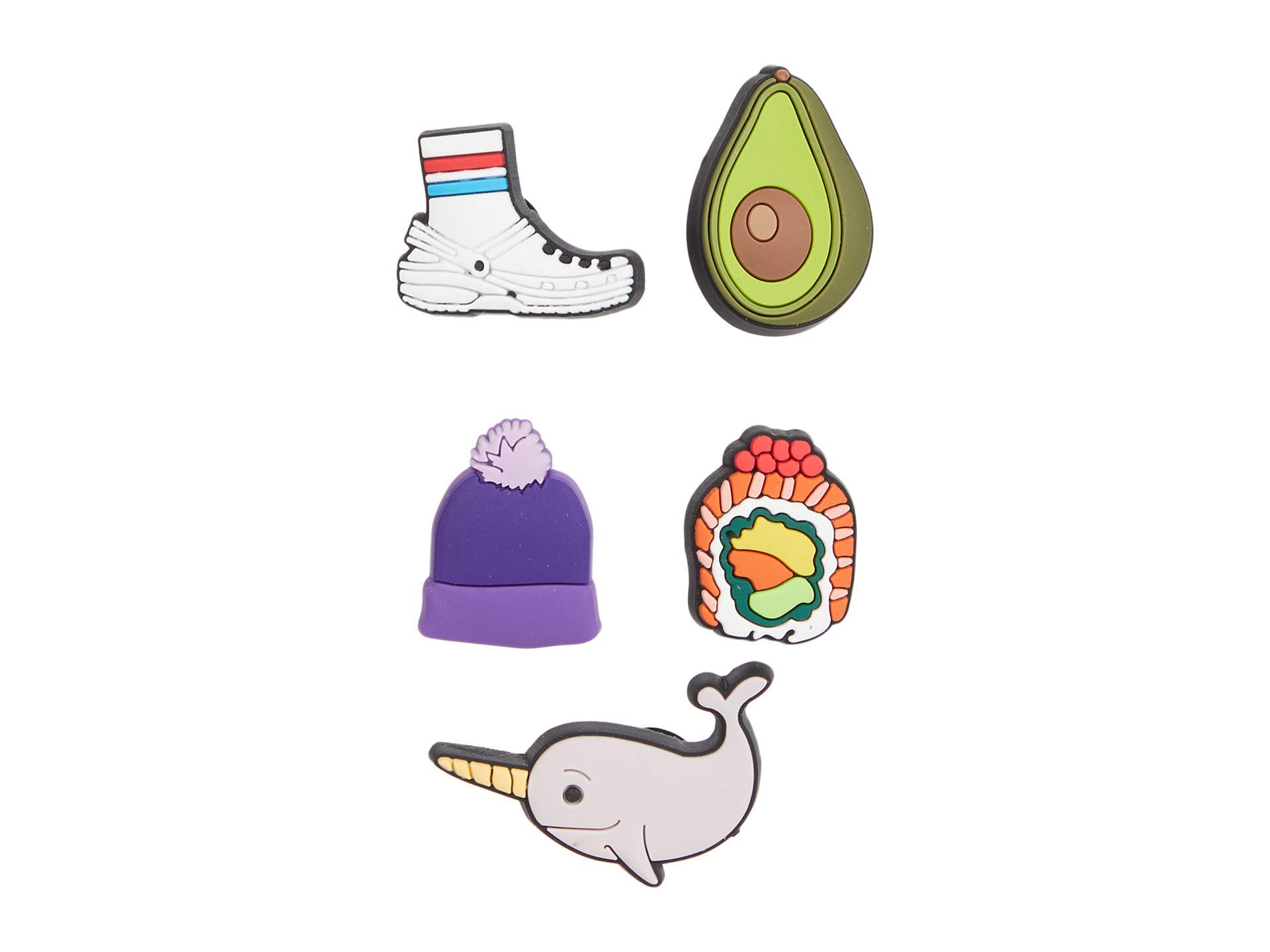 Crocs Unisex Jibbitz Shoe Charms - 12-Pack Fun Decorative Clogs Accessories for Boys & Teens - Customize Your Crocs for School, Beach & Everyday Wear
