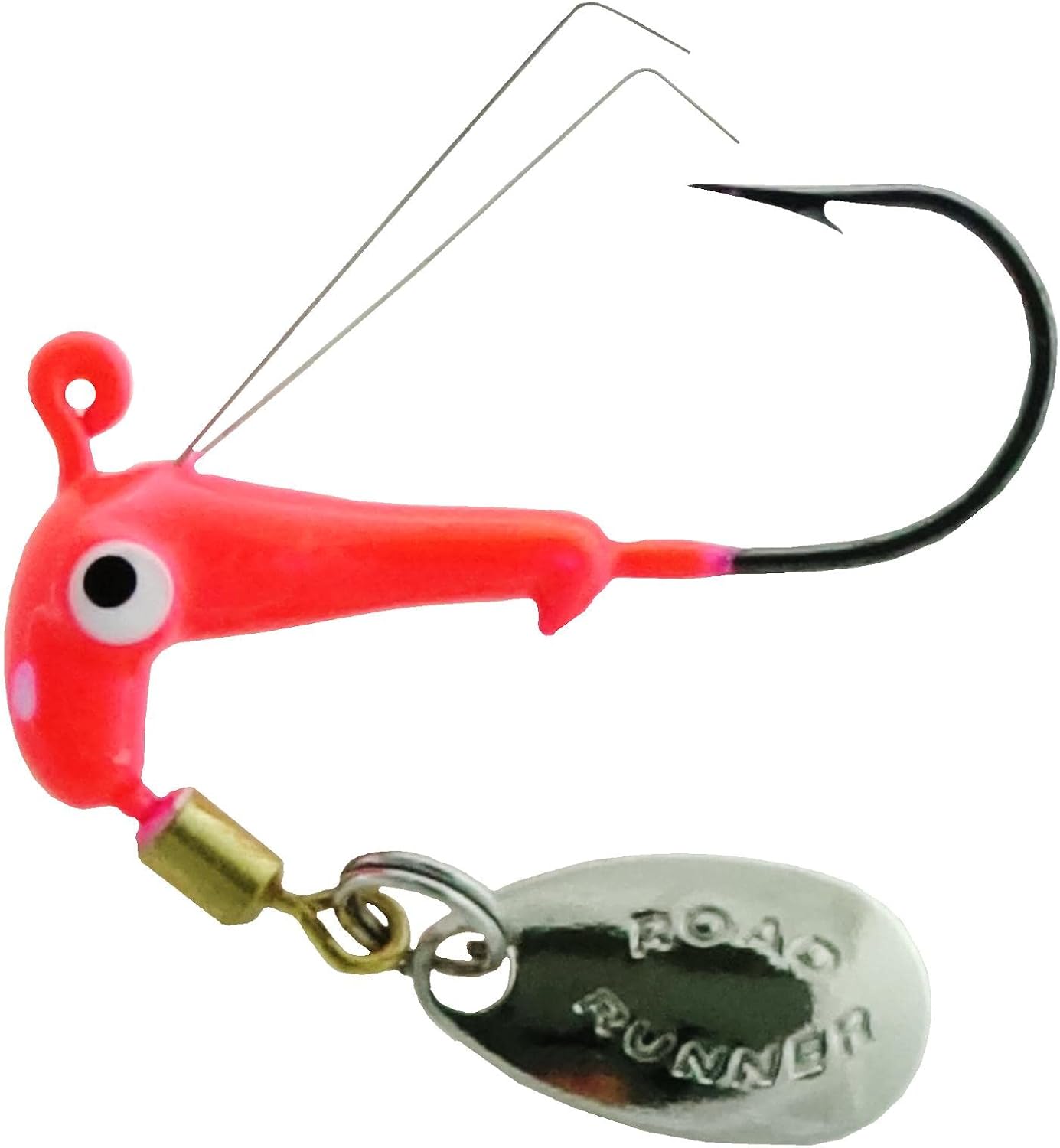Blakemore Road Runner Weedless Fishing Lure Heads - Bass Fishing Hooks for Freshwater & Saltwater - Perfect for Weedless Soft Plastic Baits & Topwater Fishing