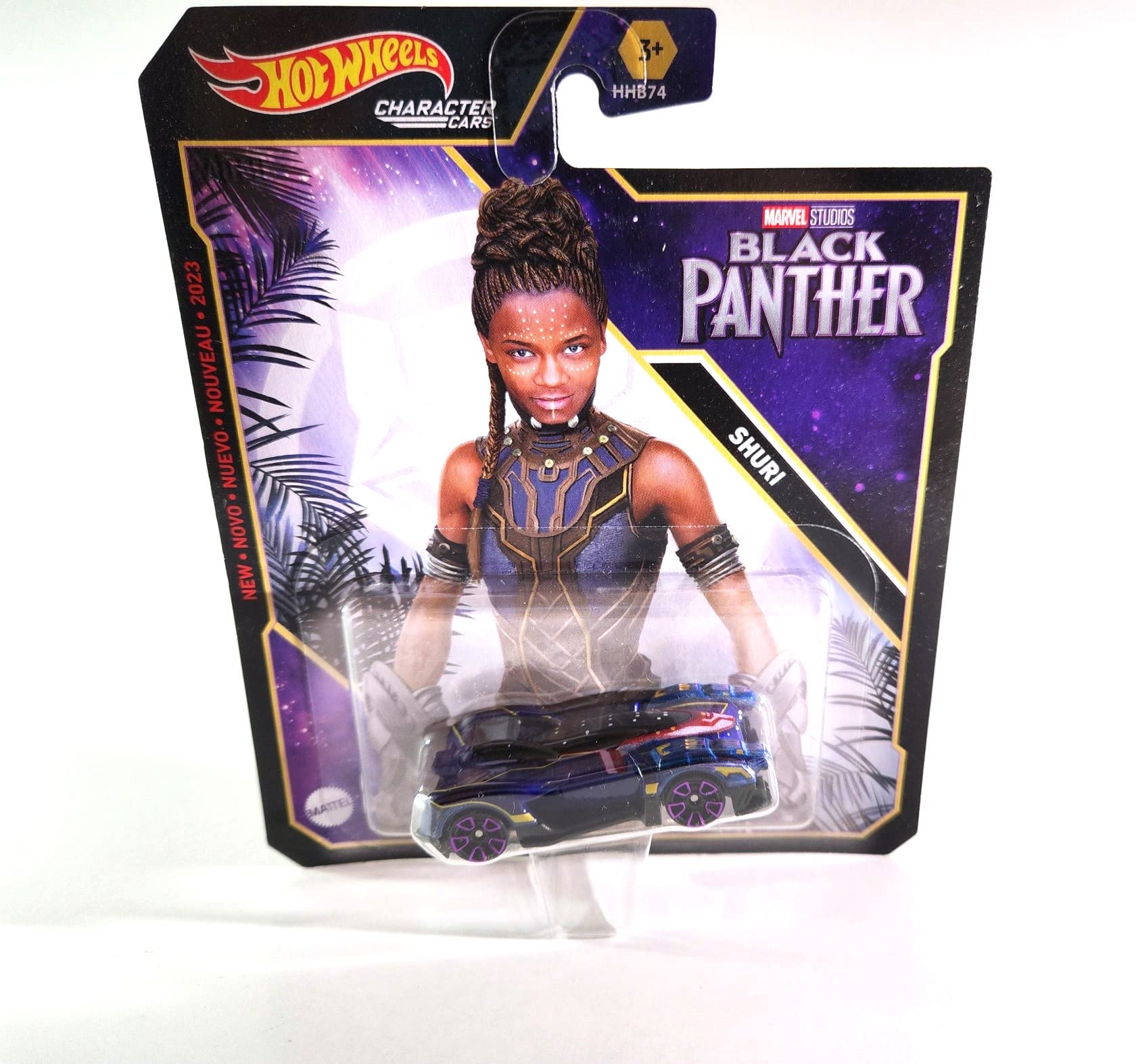 Hot Wheels Marvel Wakanda Forever Shuri Character Car - 1:64 Scale Die-Cast Vehicle for Kids & Collectors - Perfect for Play, Display & Gifts