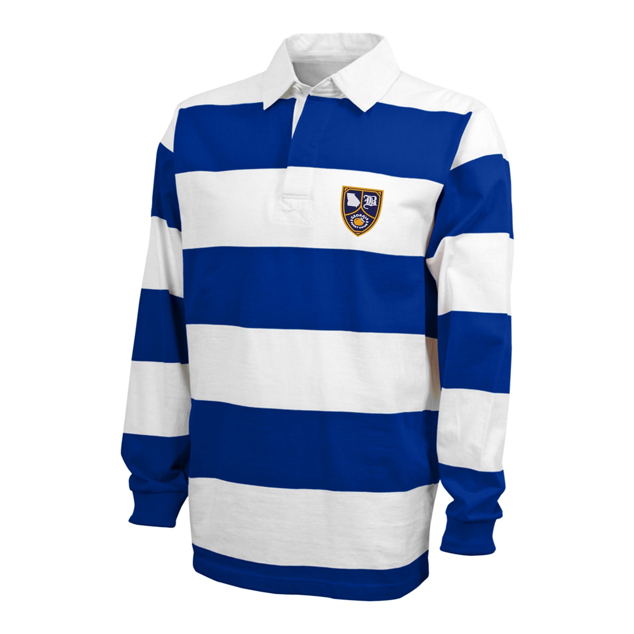Georgia Rugby Union Cotton Social Jersey - Comfortable & Breathable Rugby Shirt for Fans & Players - Perfect for Games, Training & Casual Wear