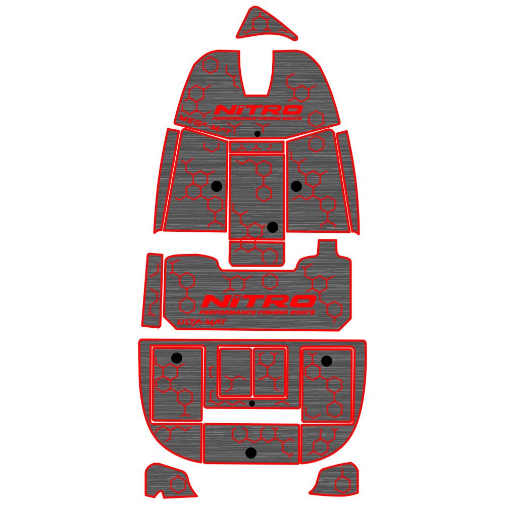 Hennessey Outdoors Ulta Mat Boat Flooring for 2017-2019 Nitro Z17 - Non-Slip Marine Deck Covering for Fishing & Water Sports
