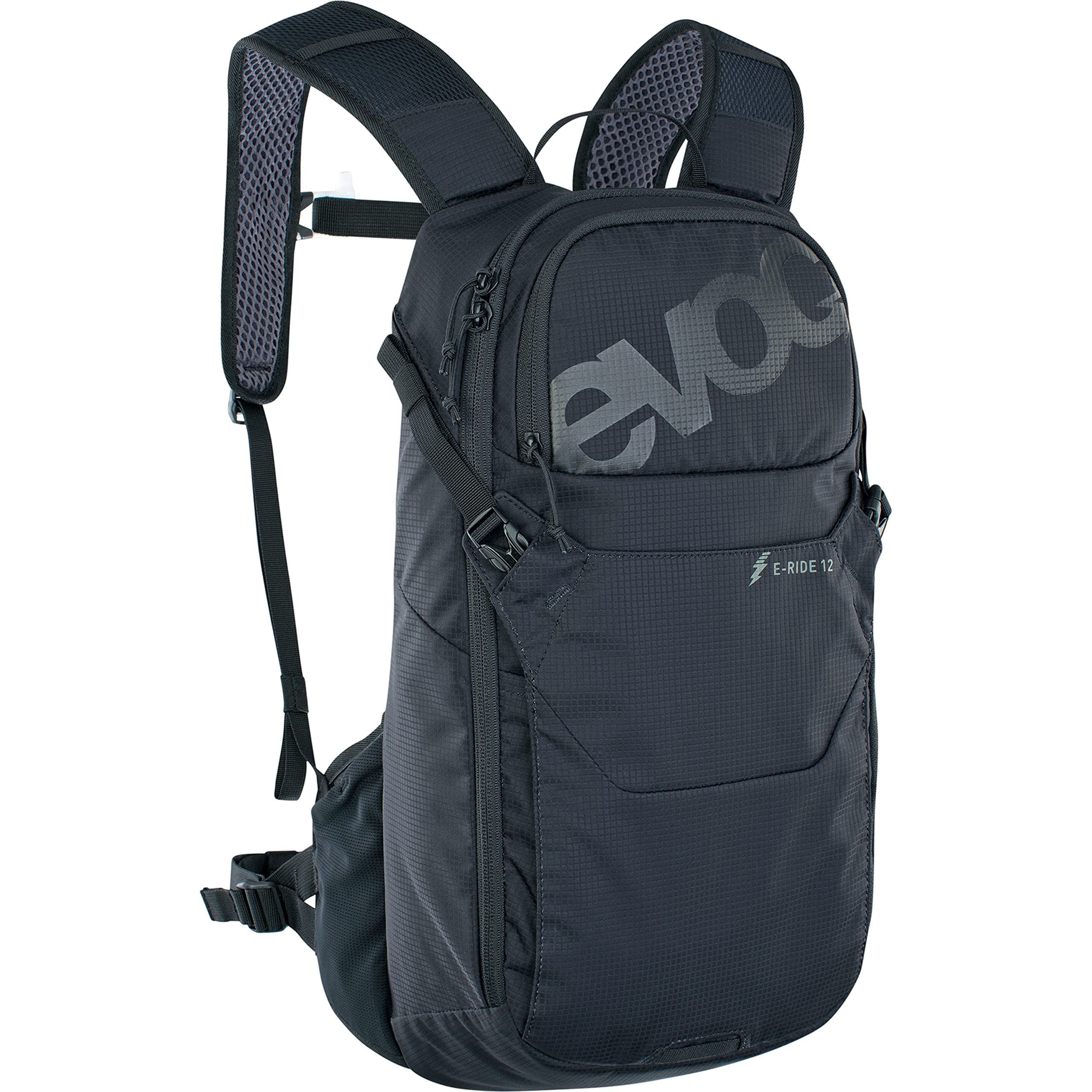 Evoc Modern Black One Size Backpack - Lightweight Durable Travel & Hiking Daypack for Men & Women - Perfect for Outdoor Adventures, Commuting & Daily Use