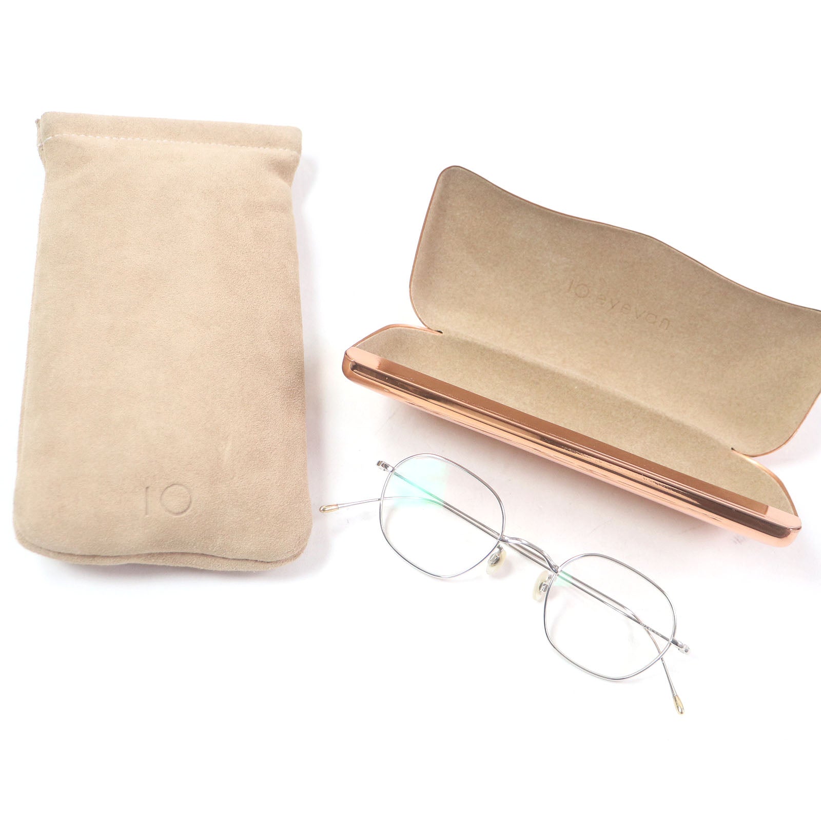 10 Eyevan No.2 Au750 Gold-Plated Eyeglass Frames - Premium Luxury Eyewear for Men & Women | Perfect for Business, Fashion & Everyday Wear