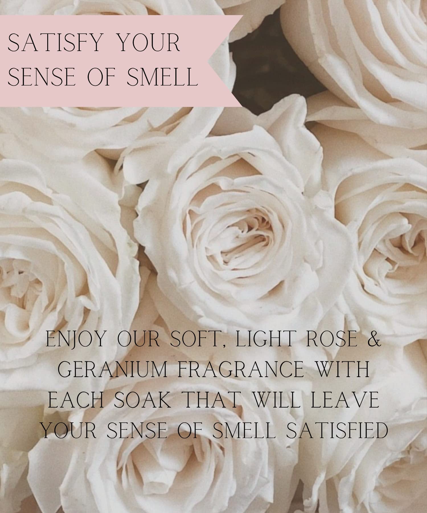 Baylis & Harding Goodness Rose & Geranium Scented Body Wash & Bath Soak Set - 98% Natural, Dermatologist Approved, Vegan Formula for Sensitive Skin | Perfect for Relaxing Baths, Spa Days & Gift Giving