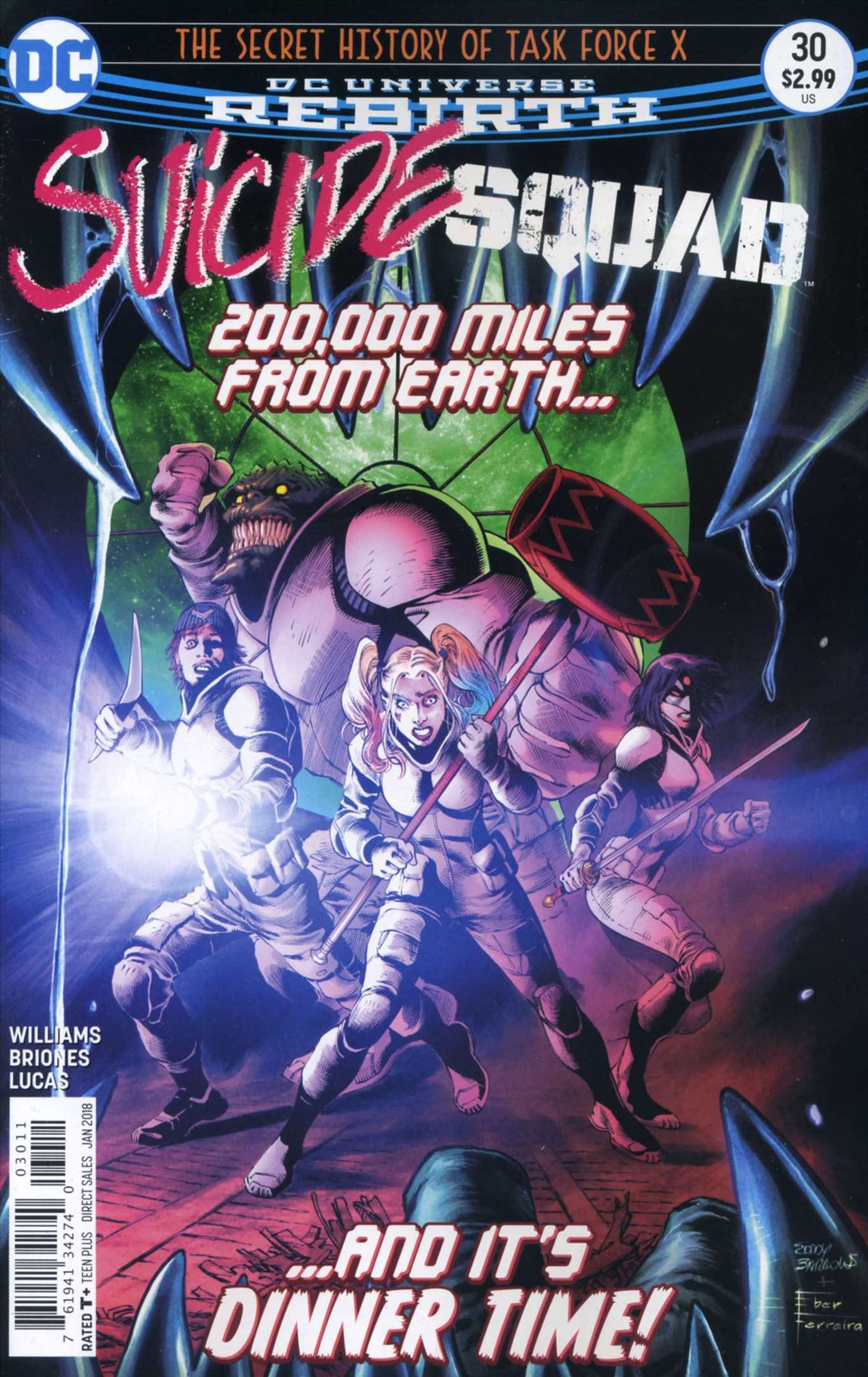 Suicide Squad (4th Series) #30 VF/NM DC Comics Rebirth Tony Daniel - Collectible Comic Book for Fans & Investors
