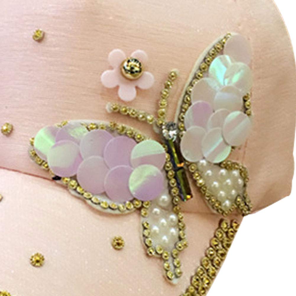 Stylish Women's Baseball Caps with Pearl & Rhinestone Embellishments - Adjustable Rings for Ladies - Perfect for Casual Outfits, Sports Events & Outdoor Activities