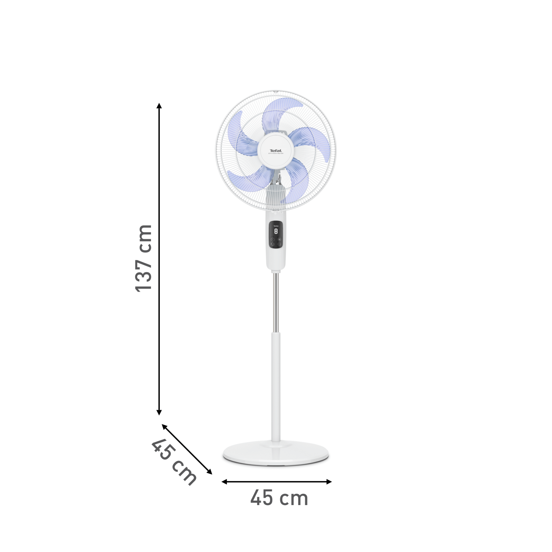 Tefal Turbo Silence Eco Stand Fan VF5450 - Ultra Quiet 16