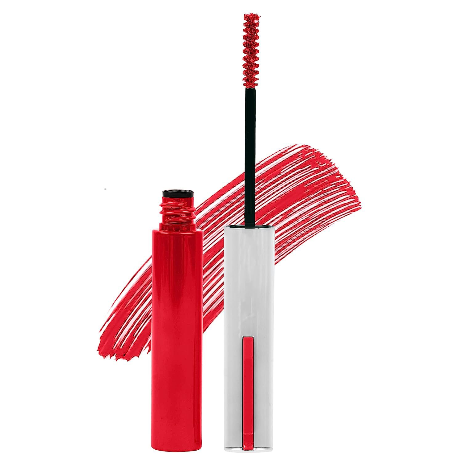 Syfer Lightweight Natural Mascara - Smudge Proof, Long Lasting Eye Makeup (6ml, Imperial Red) for Everyday Wear & Professional Use | Perfect for Work, Date Night & Special Occasions