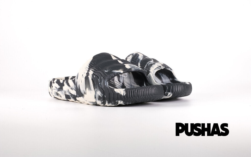 Adilette 22 Slides 'Carbon Aluminium' - Men's Comfortable Athletic Sandals for Gym, Pool & Beach (2022)