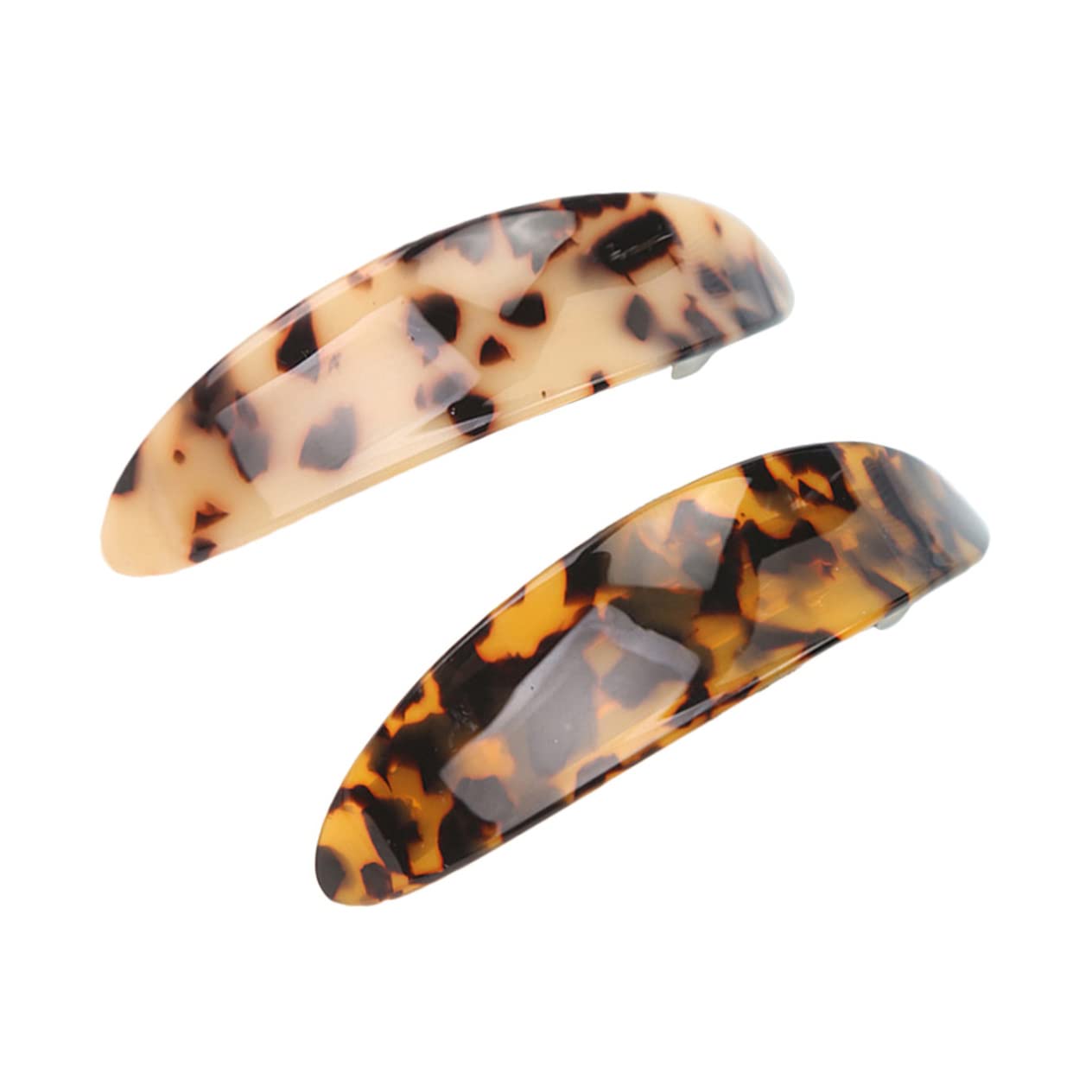 FOMIYES 2 Pack Leopard Print Hair Clips for Women - Spring Hair Pins, Hair Accessories for Women & Girls - Perfect for Parties, Weddings & Everyday Styling