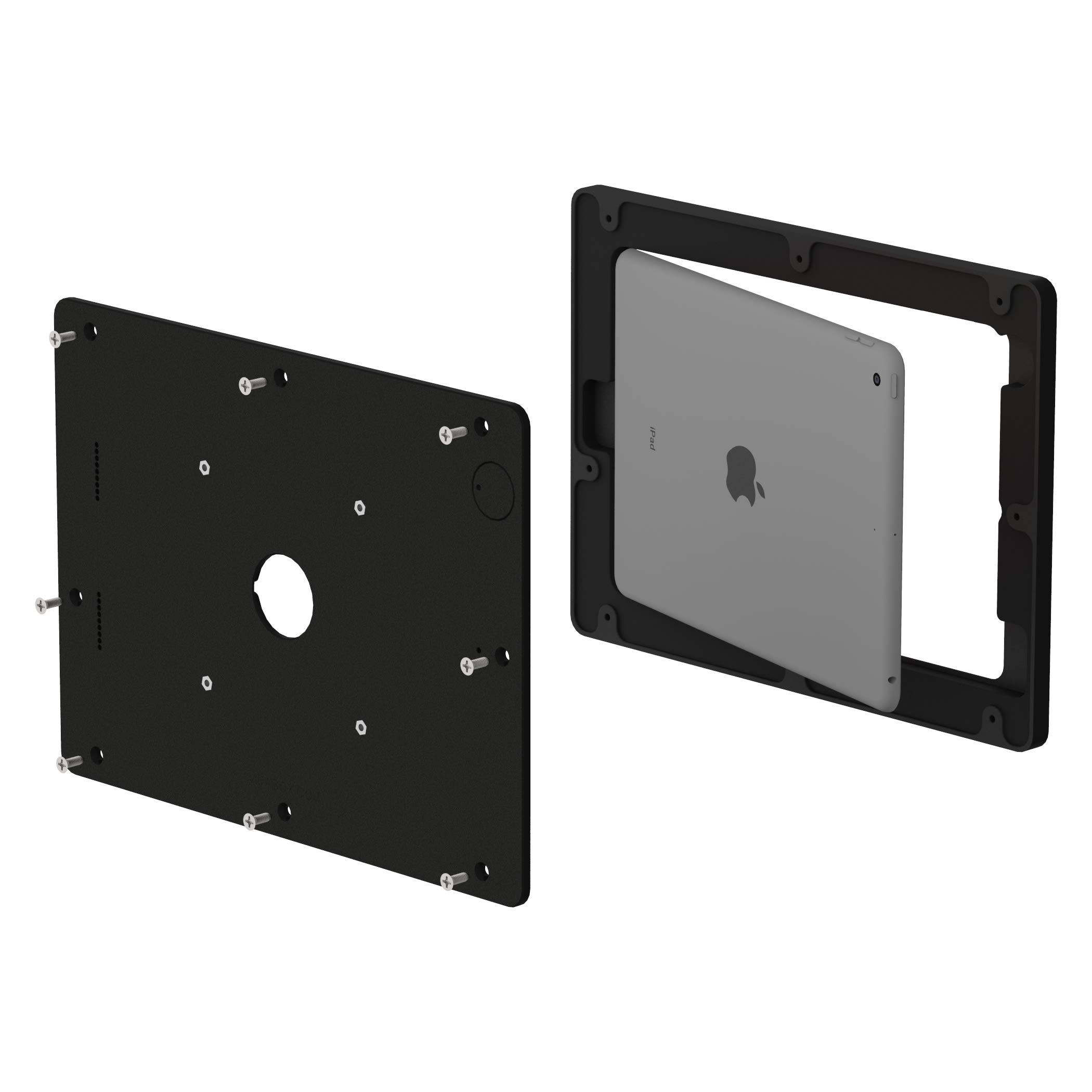 VidaMount Black VESA Mount Enclosure for iPad 10.2