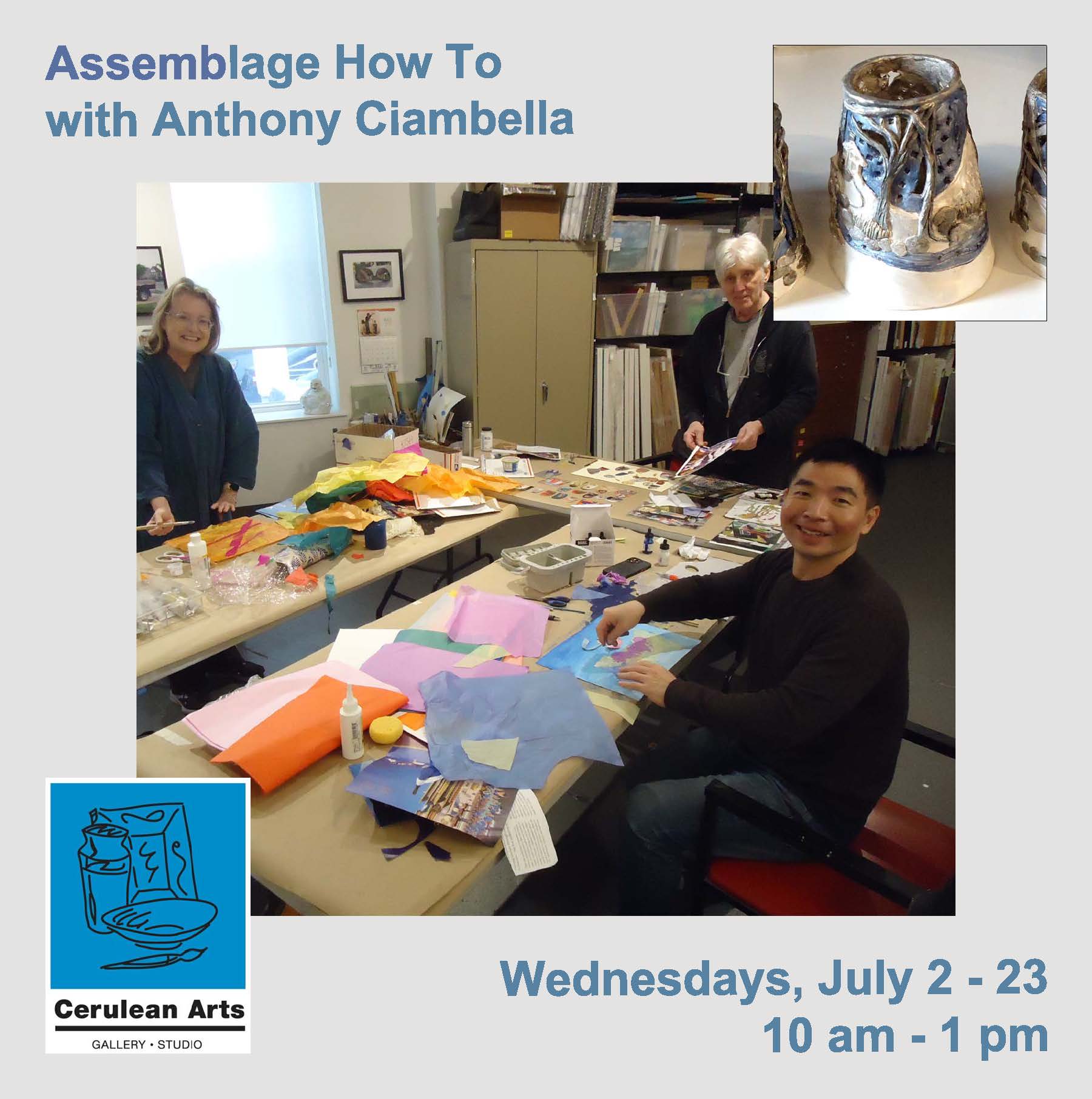 Step-by-Step Assemblage Guide by Anthony Ciambella - DIY Art Techniques for Home Decor & Creative Projects