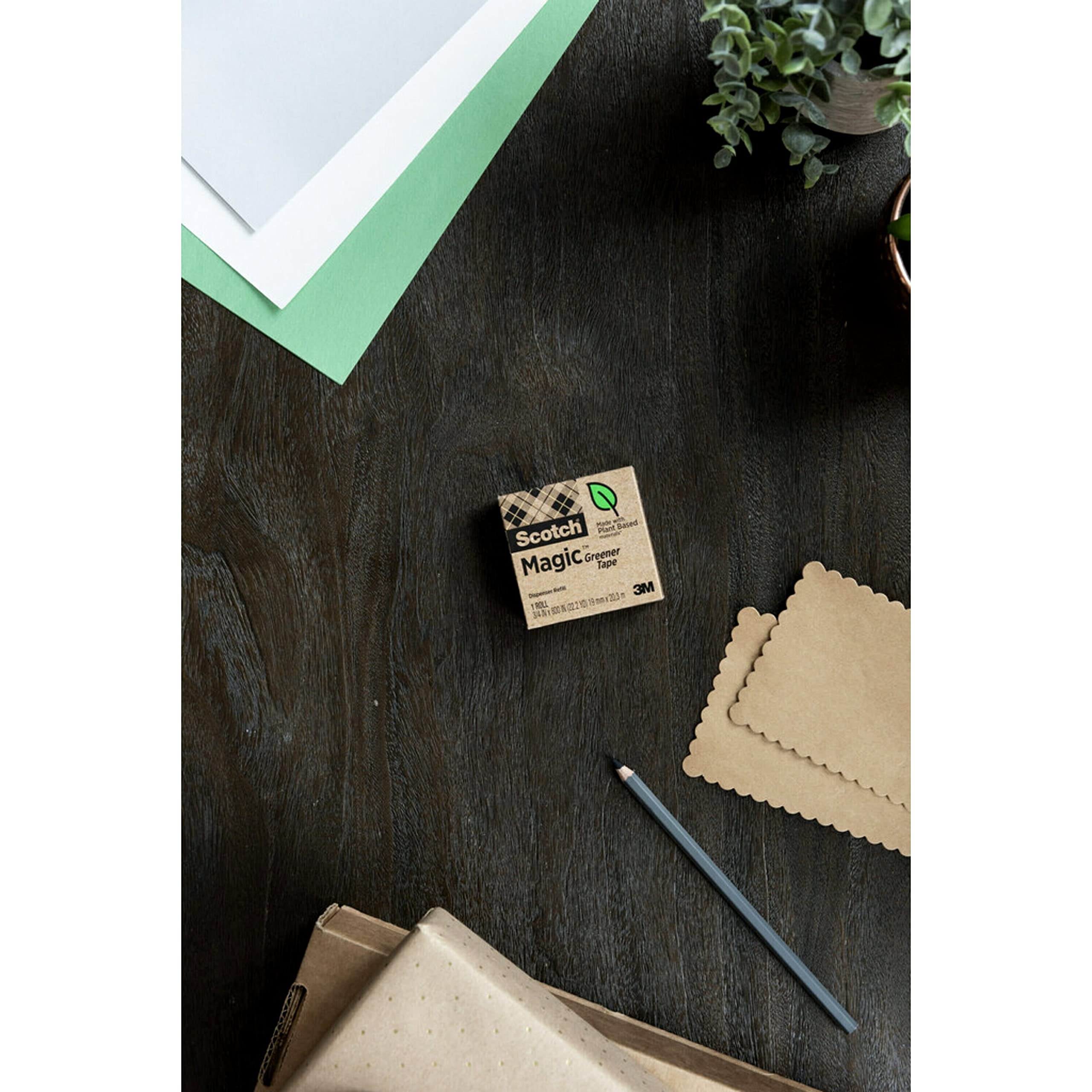 Scotch Magic Greener Tape - 24 Rolls, 0.75