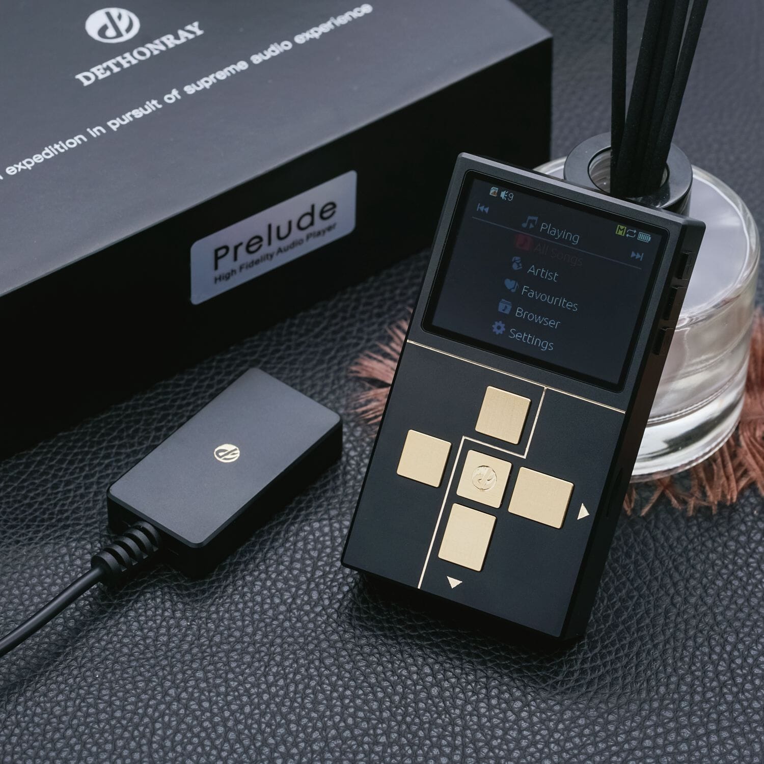Dethonray Prelude DTR1+ HiFi Portable Music Player with High-Resolution Audio - Perfect for Travel, Gym & Outdoor Activities