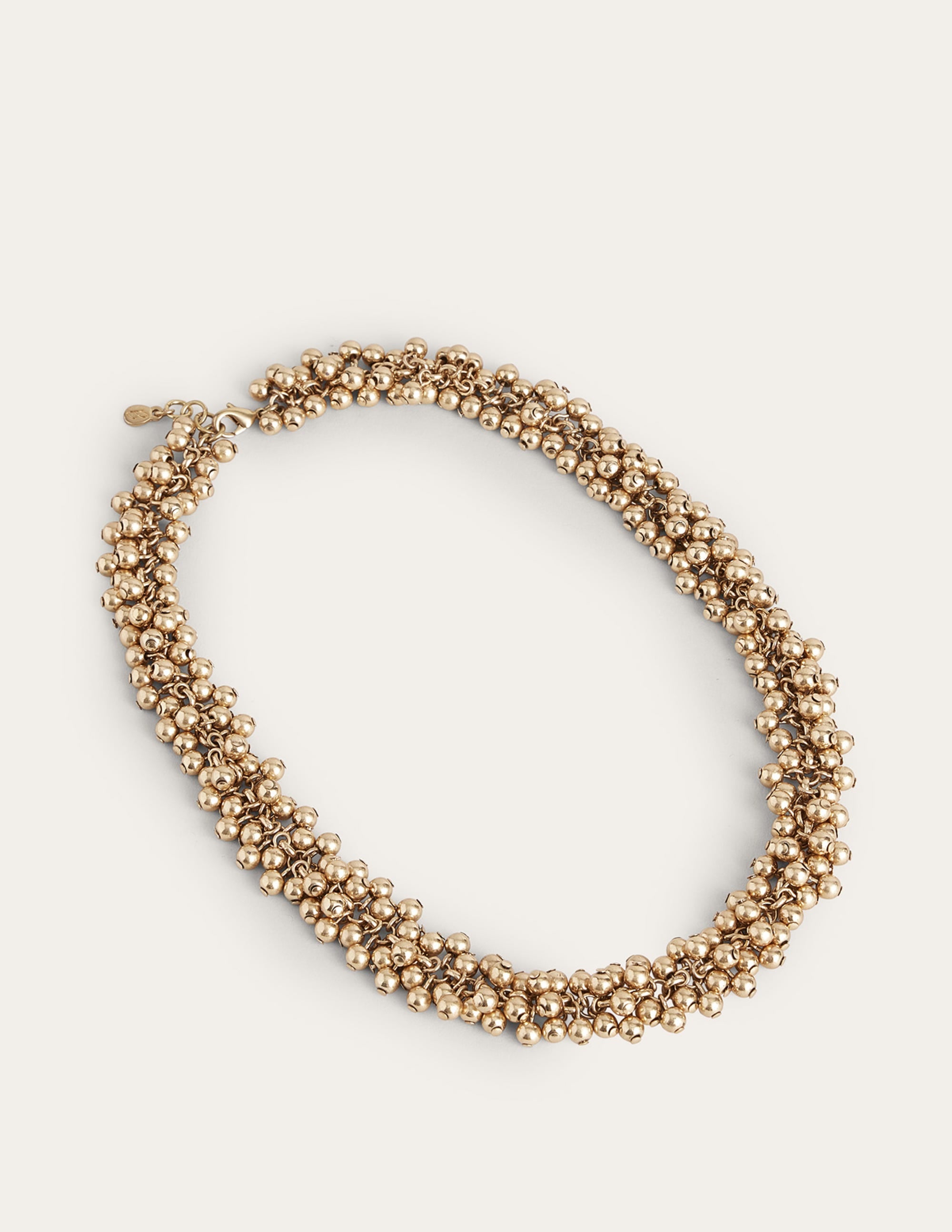 Elegant Gold Beaded Necklace for Women - Perfect for Parties, Weddings & Everyday Wear