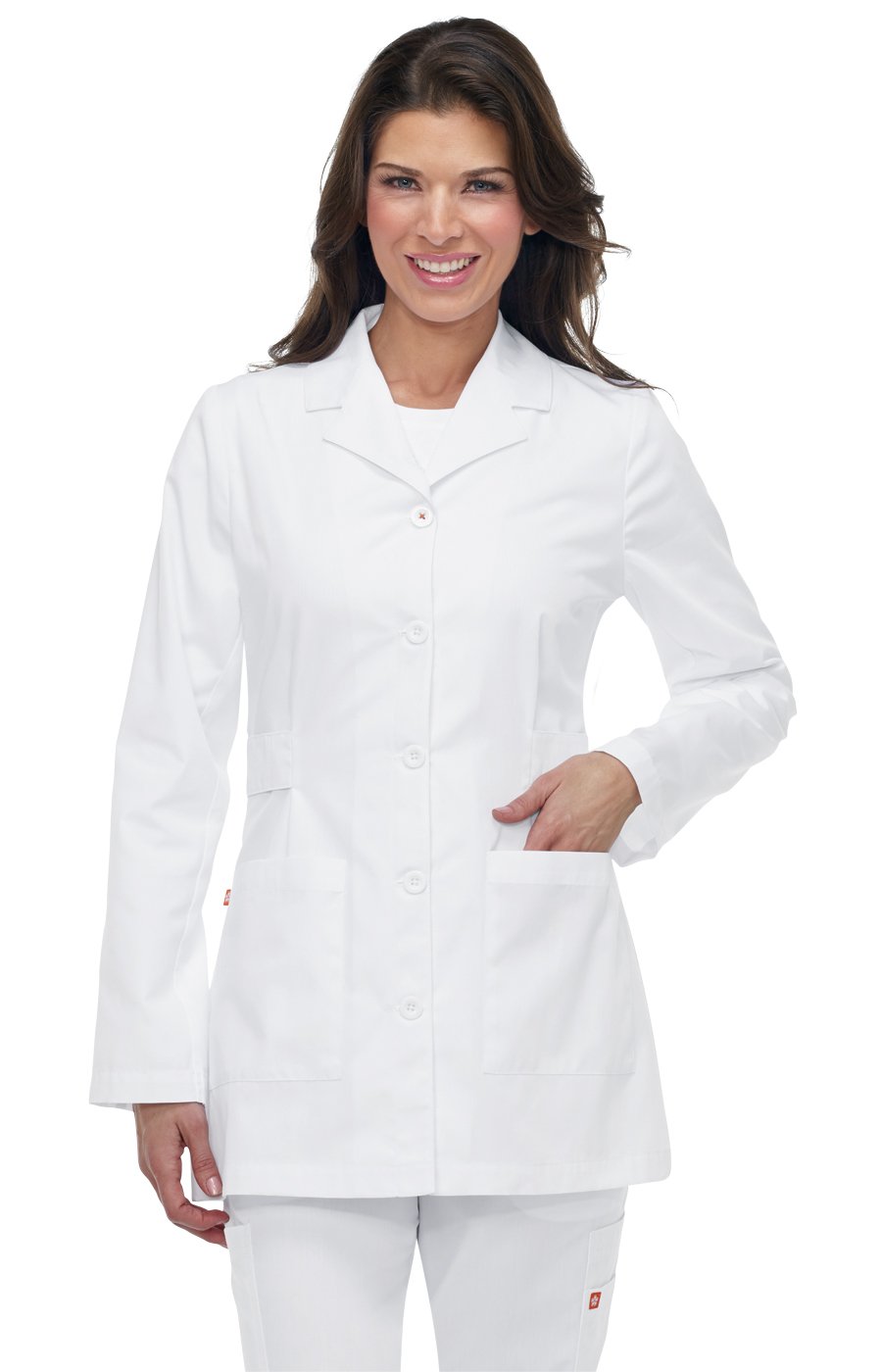 Premium White Lab Coat for Men & Women - Comfortable & Durable Medical Coat for Doctors, Nurses & Scientists - Perfect for Hospitals, Clinics & Laboratories