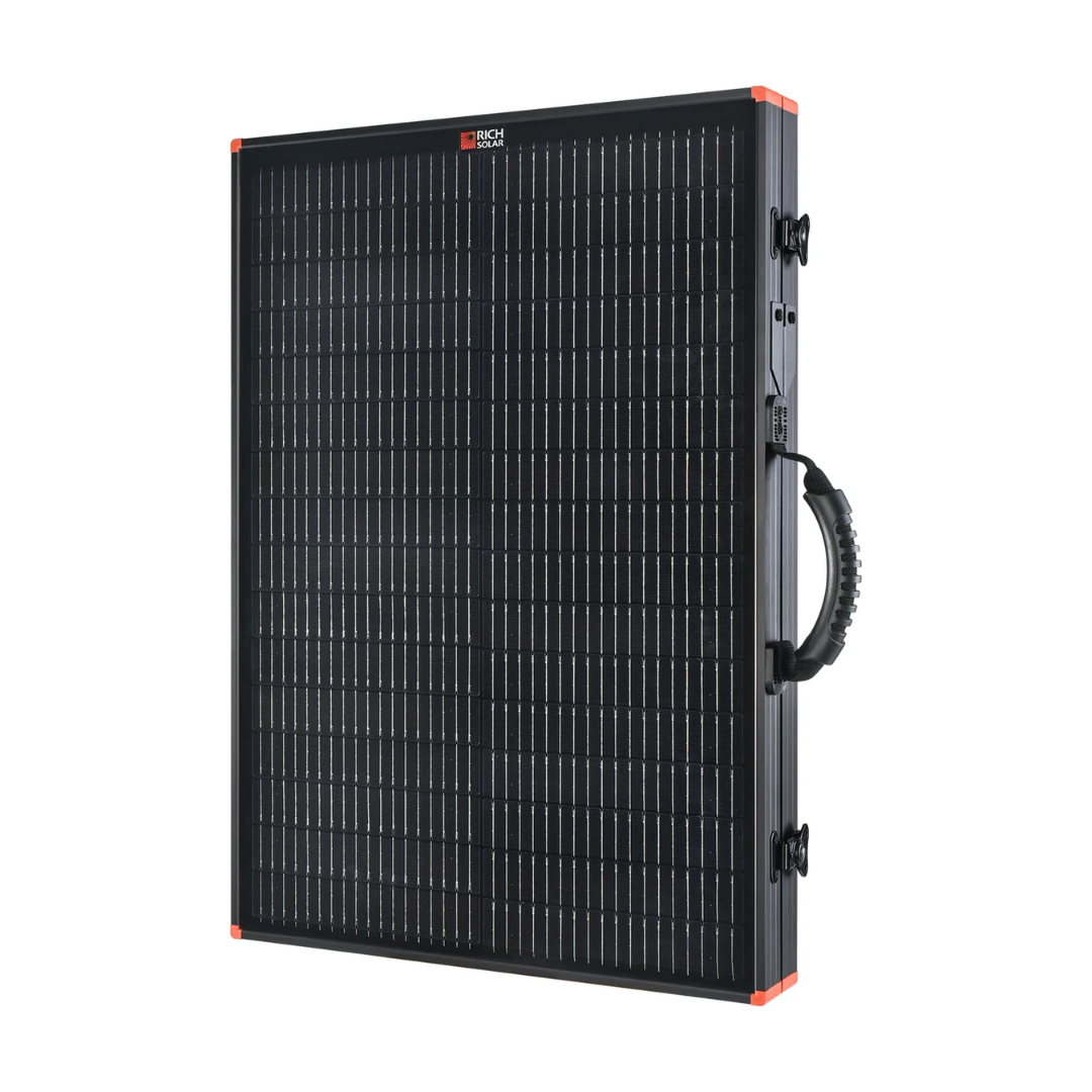 BLUETTI AC180P 1440Wh 1800W Portable Power Station with Solar Panel Bundle - Solar Generator for Camping, RV, Home Backup & Emergency Power Supply