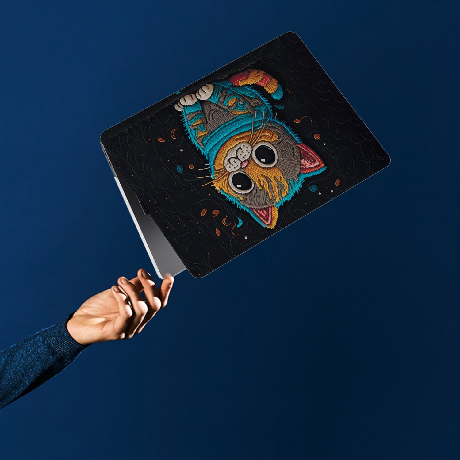 Cute Cat Pattern Surface Laptop Case - Protective Sleeve for 13-15 Inch Laptops | Perfect for Work, School & Travel Accessories