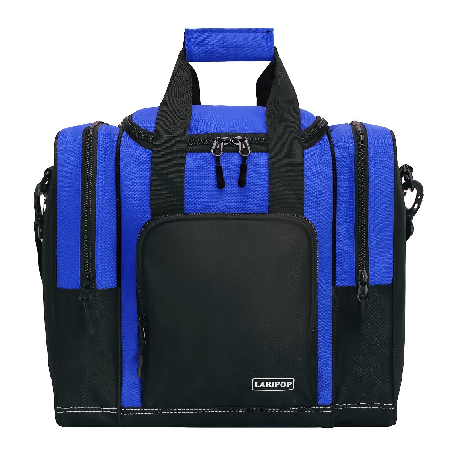 2022 Premium Single Bowling Ball Bag with Padded Holder - Fits Men's Size 14 Shoes & Bowling Accessories - Perfect for League Play & Practice Sessions