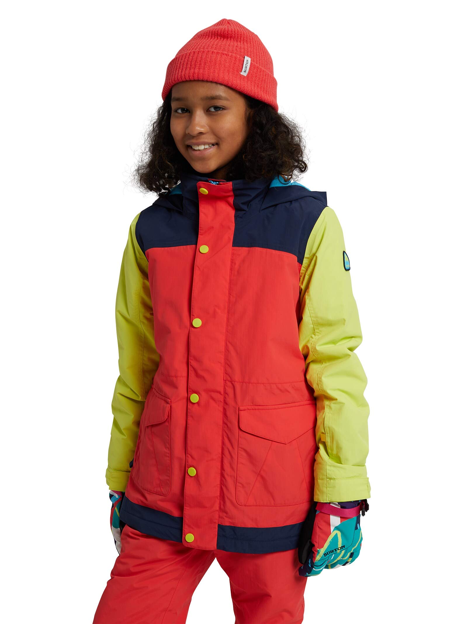 Burton Girls' Elstar Jacket - Waterproof Snowboard Jacket for Kids - Warm Winter Coat for Skiing & Outdoor Activities