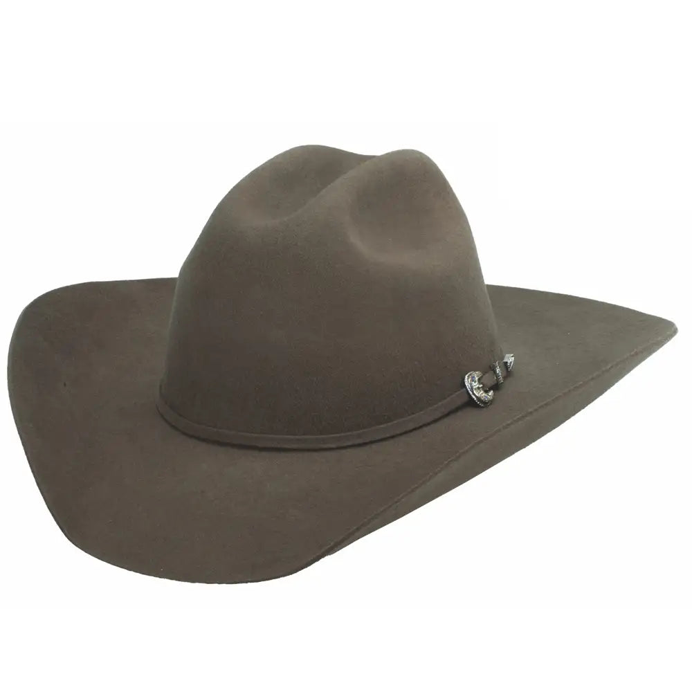 Bullhide Kingman 4X Wool Felt Cowboy Hat for Men - Western Style Rancher Hat with Wide Brim - Perfect for Rodeo, Horseback Riding & Outdoor Adventures