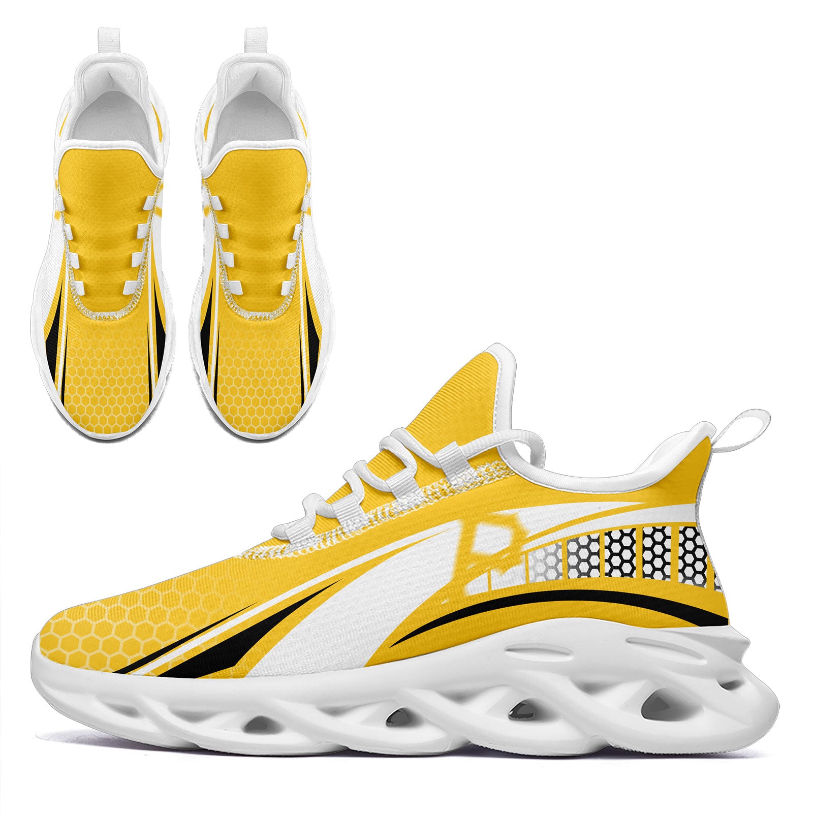 Custom Maxsoul Personalized Sneakers - Breathable Lightweight Running Shoes for Men & Women (FN003 E025022 22) - Perfect for Gym Workouts, Jogging & Casual Wear