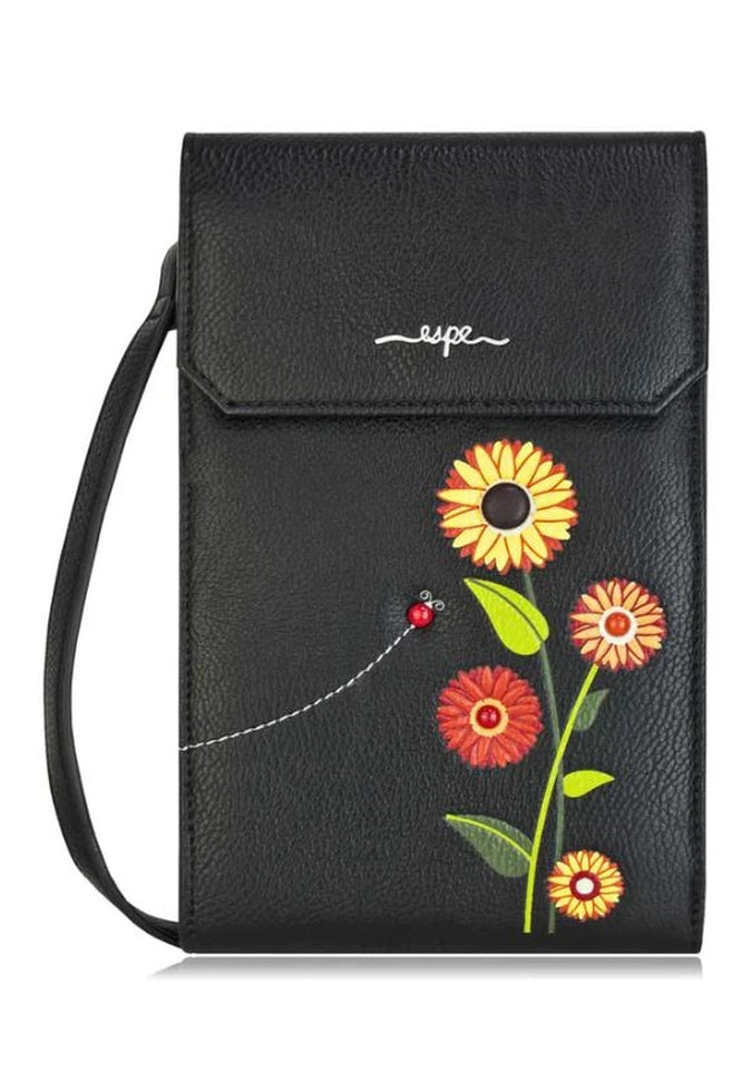 Espe Gerbera RFID iMini Crossbody Bag - Anti-Theft RFID Blocking Wallet Purse for Women - Stylish & Compact for Travel, Shopping, and Everyday Use