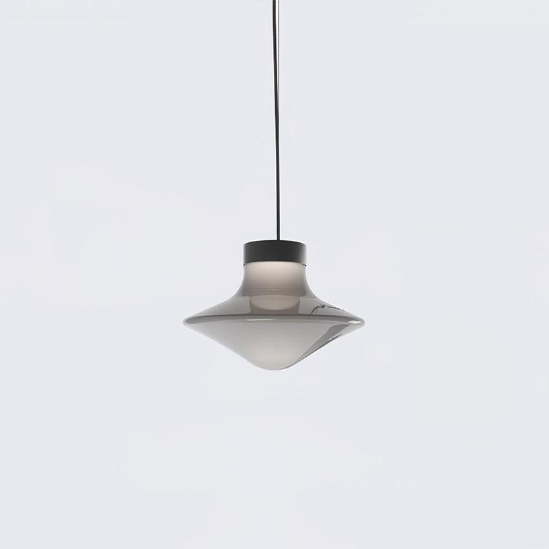 Stylish Trottola Pendant Lamp - Modern Glass Hanging Light Fixture for Dining Room, Kitchen Island & Bedroom Decor