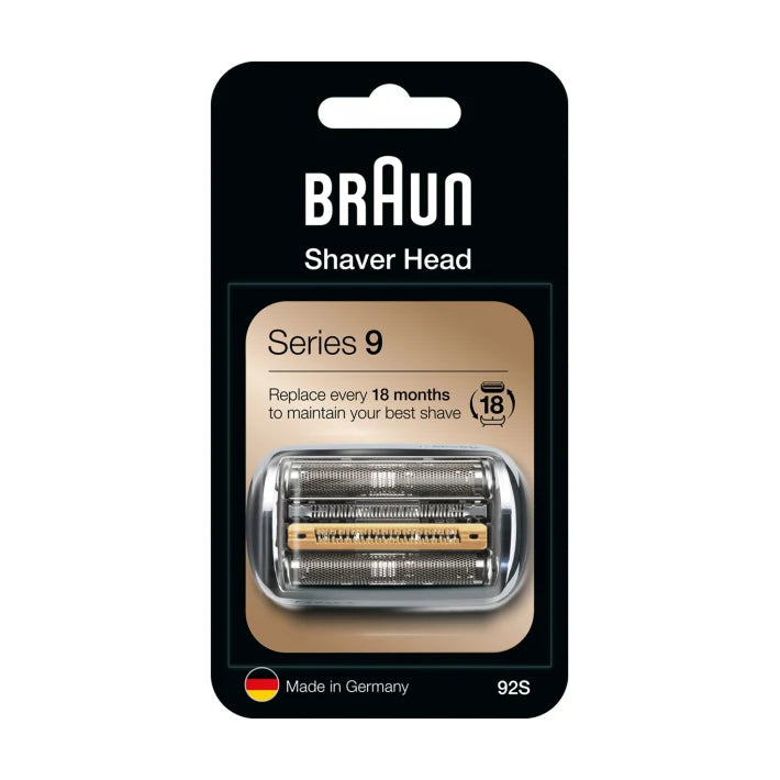 Braun Series 9 Foil Cutter Replacement 92S/92B/94M Compatible with Braun Shavers - Perfect for Travel & Daily Grooming Routine