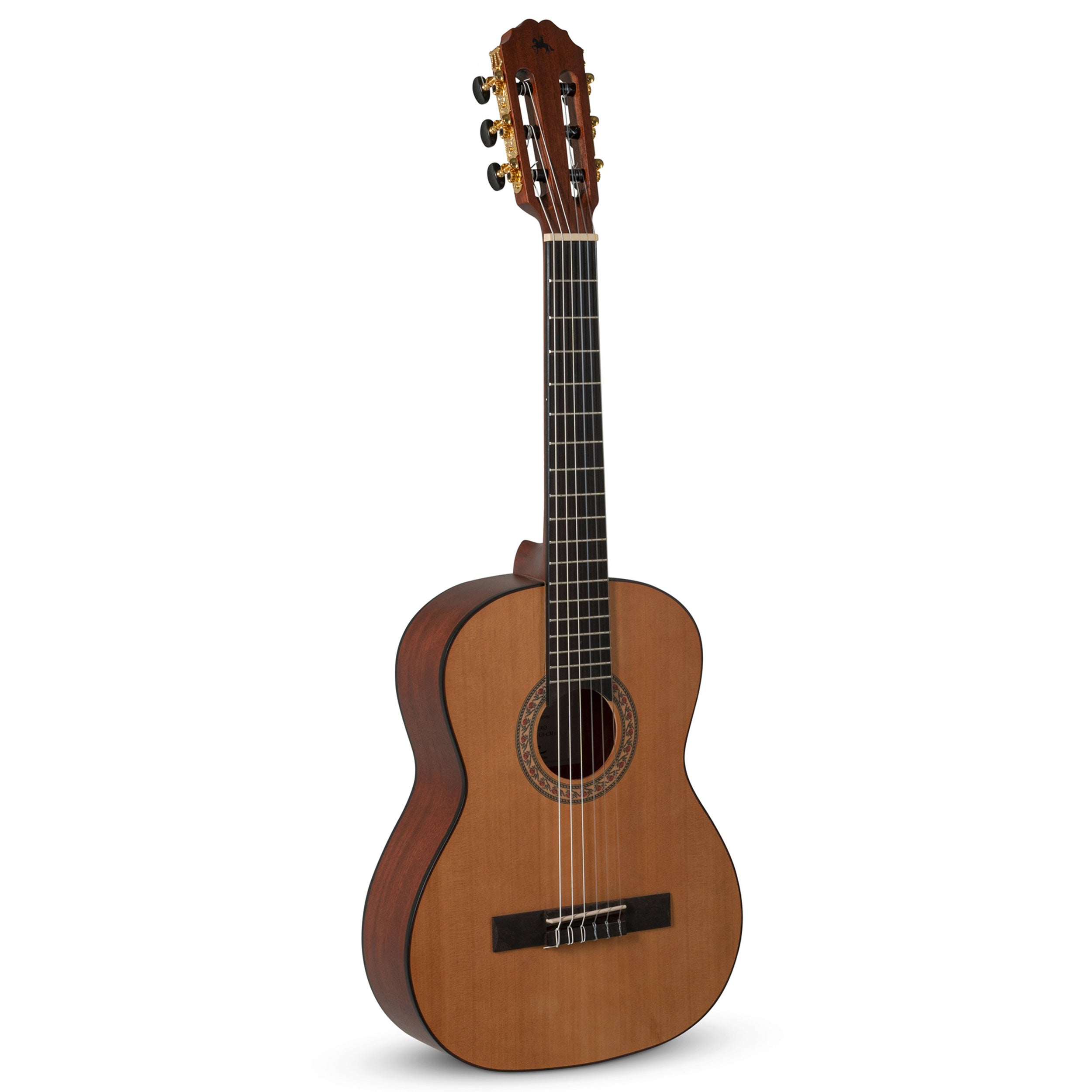 MR Classical Guitar 1/2 Size - Solid Cedar Top Natural Finish | Perfect for Beginners & Students - Home Practice, Music Lessons & Performances