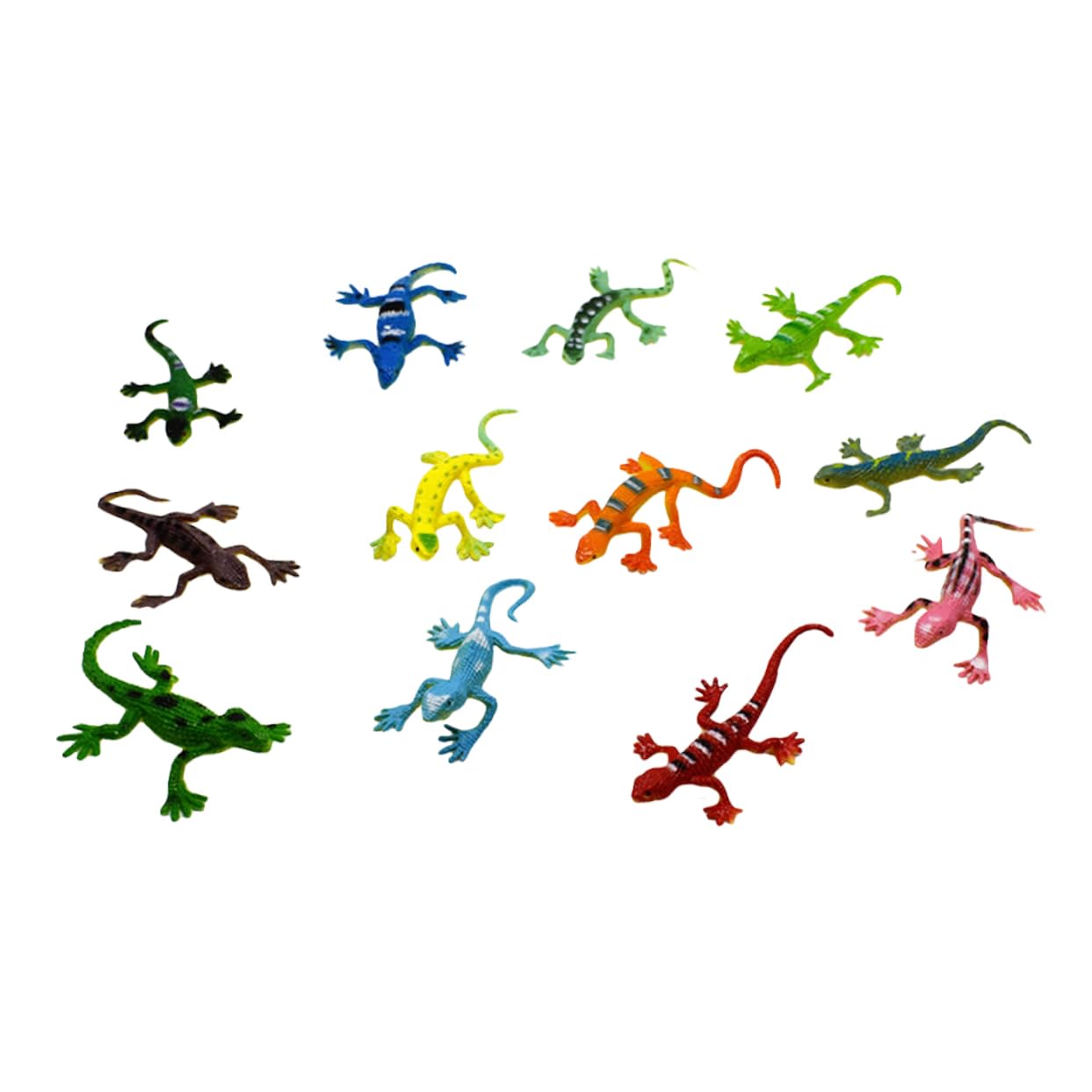 7pcs Realistic Lizard Toy Set for Kids - Party Favors & Nature Learning