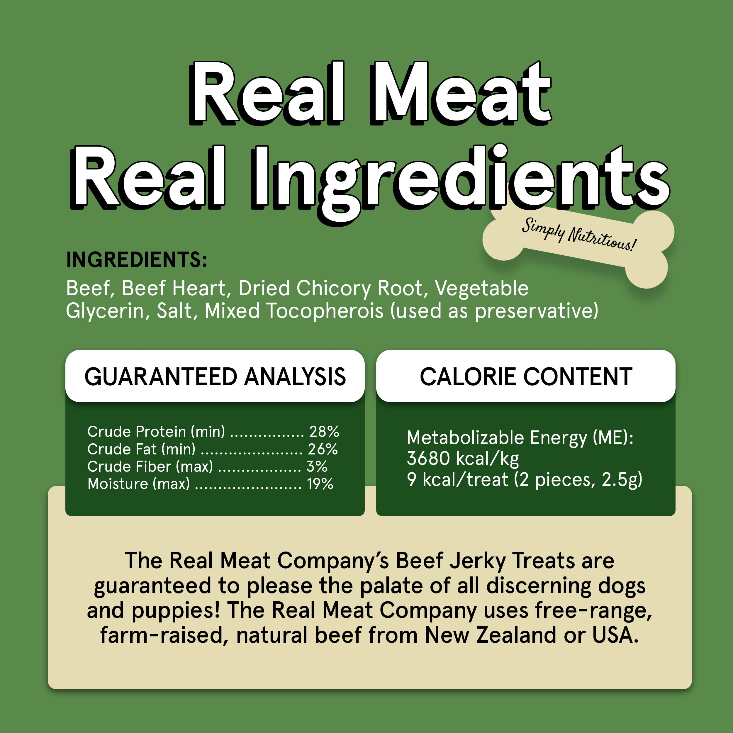 Premium Grain-Free Dog Treats - 2 Pack 12oz Air-Dried Beef Jerky for Dogs | 95% Human-Grade, Free-Range Grass-Fed Beef | High Protein, All-Natural Training Rewards & Dental Chews for Small & Large Breeds | Perfect for Outdoor Adventures & Daily Snacking