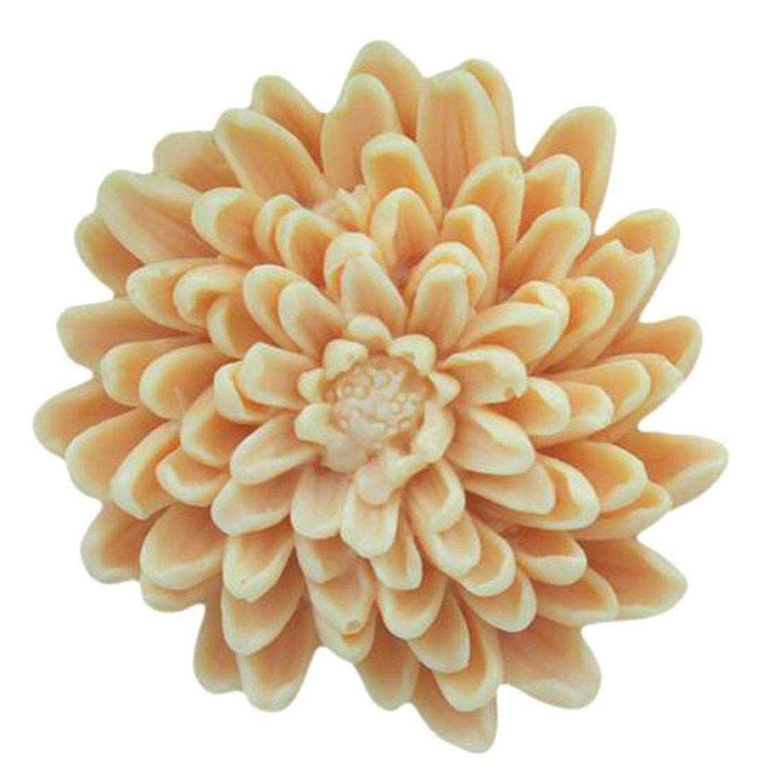 3D Flower Silicone Soap Molds for DIY Handmade Soap Making - Reusable Silicone Molds for Soaps, Candles, Plaster & Resin Crafts - Perfect for Home Spa, Wedding Favors & Gift Making (Set of 6)