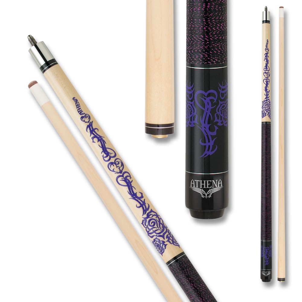 Athena ATH31 Tribal Key Pool Cue Stick - Professional Billiard Accessory for Players & Collectors | Perfect for Home Game Rooms, Bars, and Pool Halls