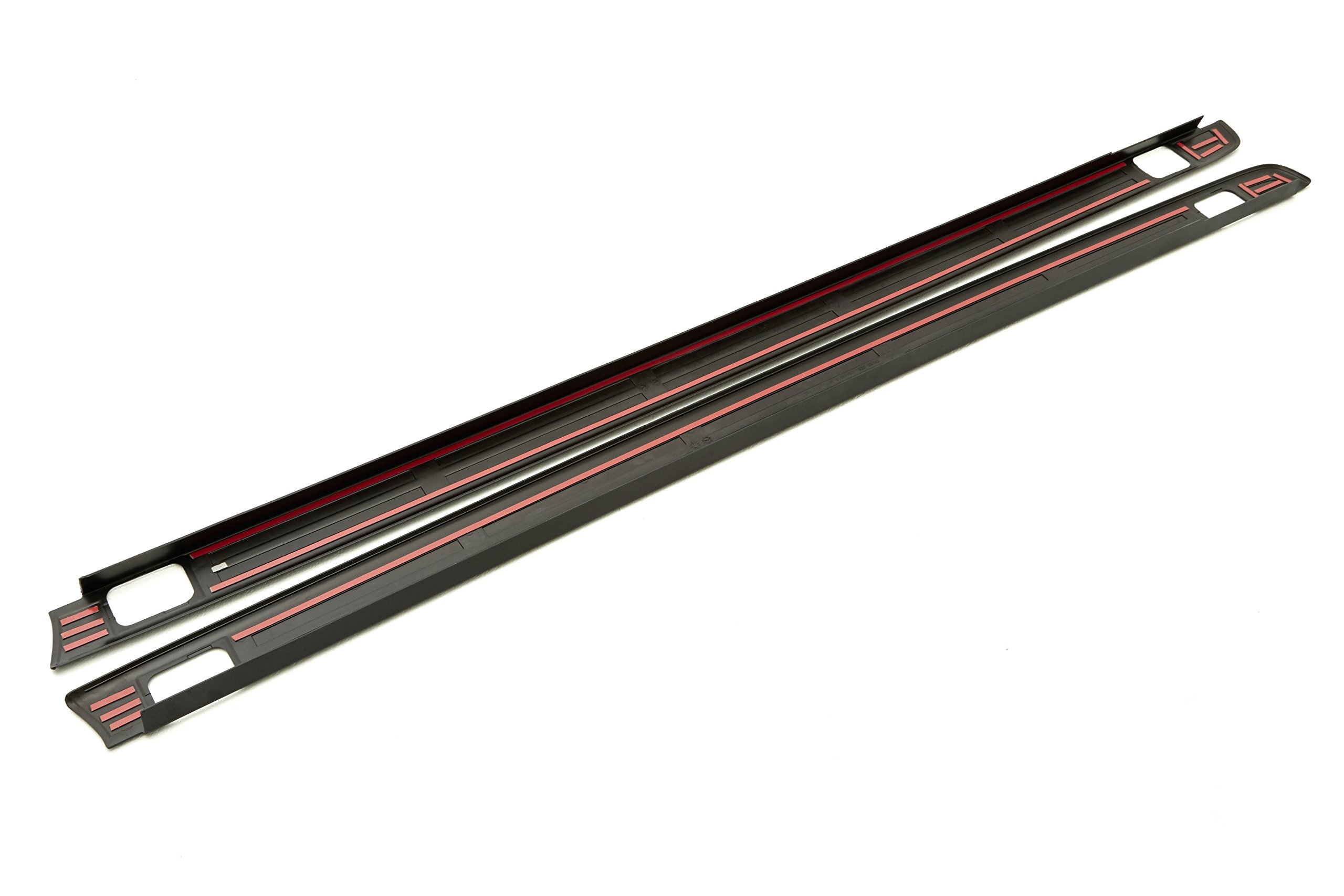 ACDelco GM Accessories 12498506 Black Standard Box Side Rail Protectors - Durable Truck Bed Protection for Pickup & Cargo Hauling