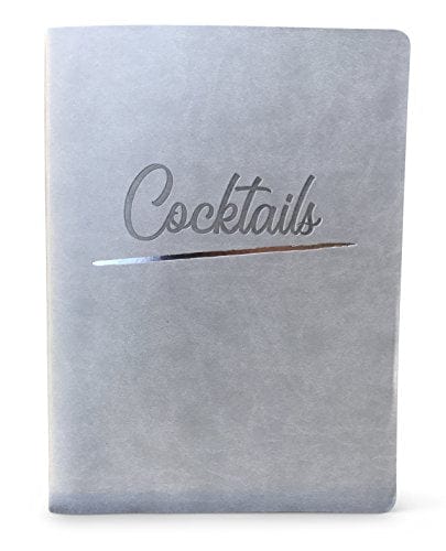 Custom Cocktail Recipe Journal - Blank Drink Notebook for Mixologists & Bartenders to Record Craft Cocktails | Perfect for Home Bars, Cocktail Parties & Mixology Gifts